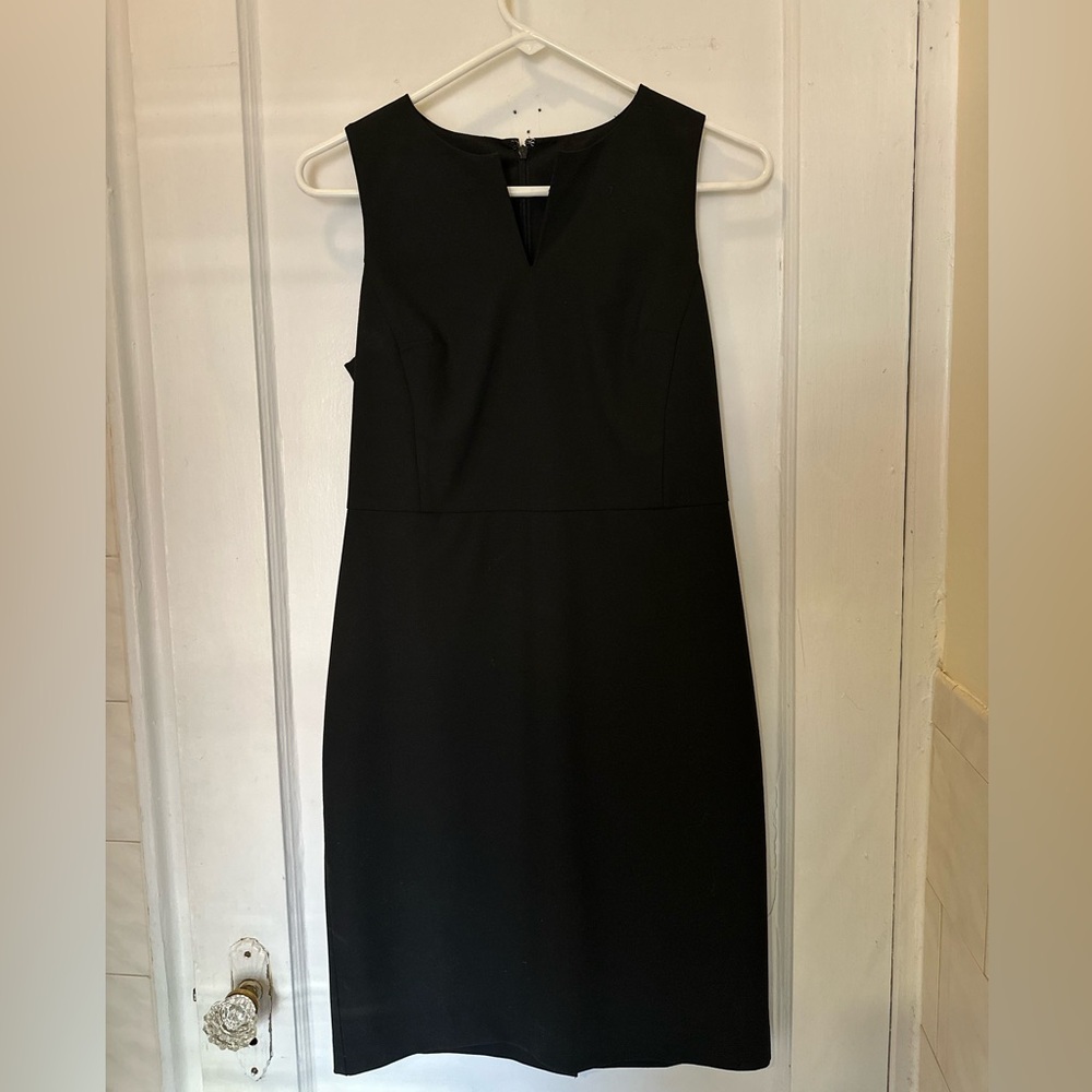 Ann Taylor professional black dress